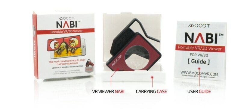 portable VR glasses POCKET VR NABI from Mocom