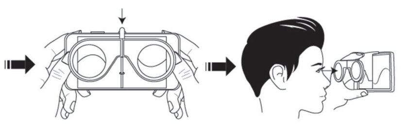 portable VR glasses POCKET VR NABI from Mocom
